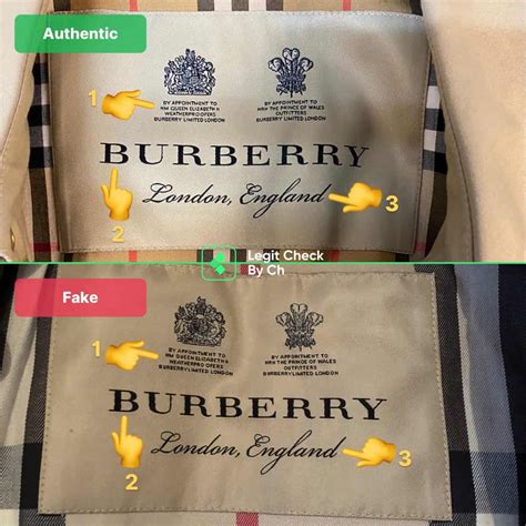 burberry london fake or real|how to authenticate Burberry.